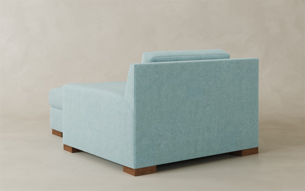 Henri Tuscan Hills Velvet Chaise|