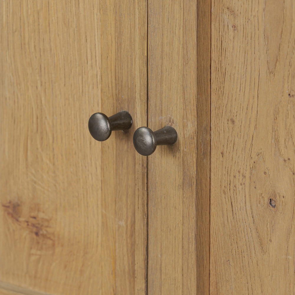 Constance Rustic Lodge Natural Oak Cabinet|