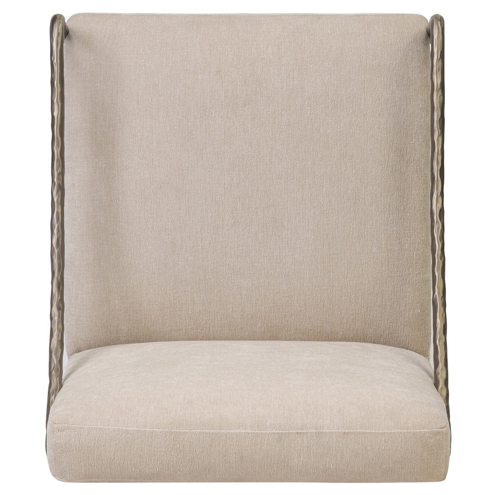 Alonzo Modern Classic Cream Office Desk Chair |