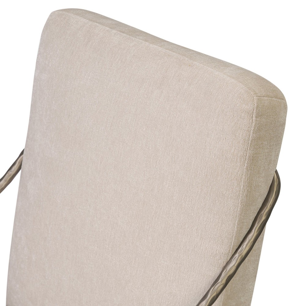 Alonzo Modern Classic Cream Office Desk Chair |