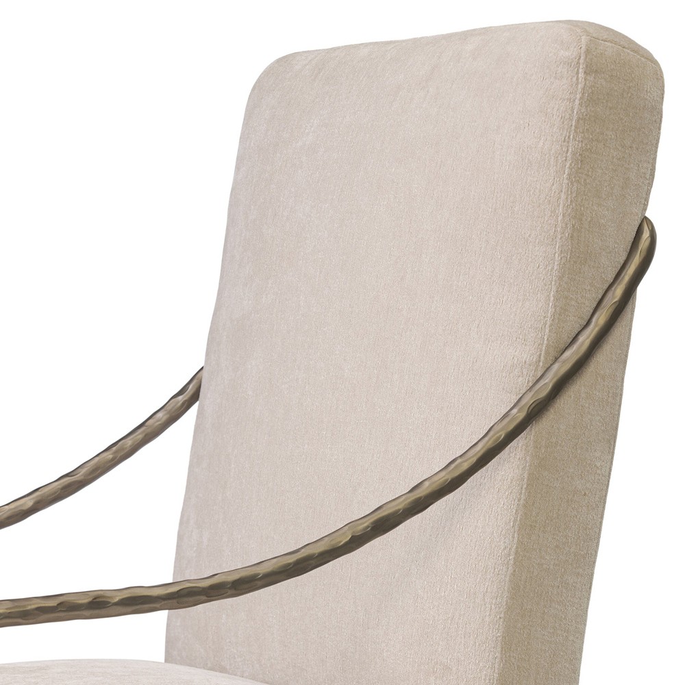 Alonzo Modern Classic Cream Office Desk Chair |