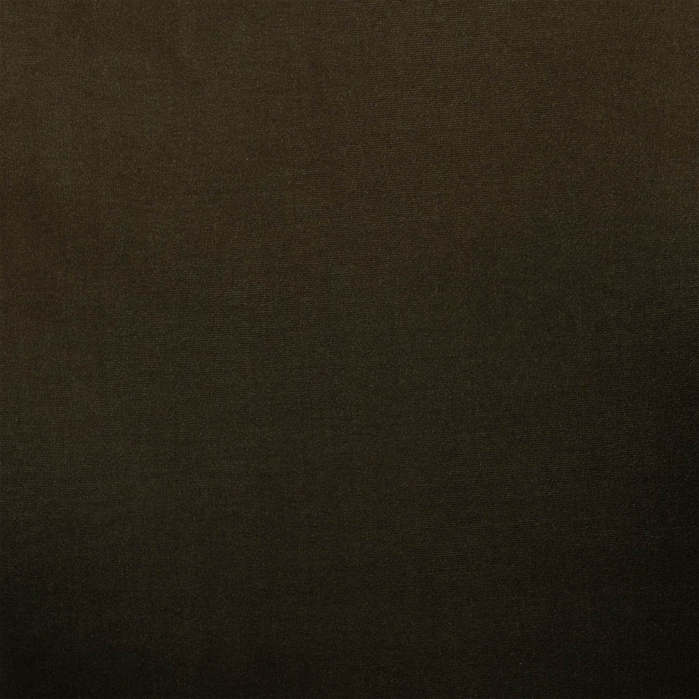 Samuel French Olive Green Velvet Performance Brown Wood Swivel Arm Chair|