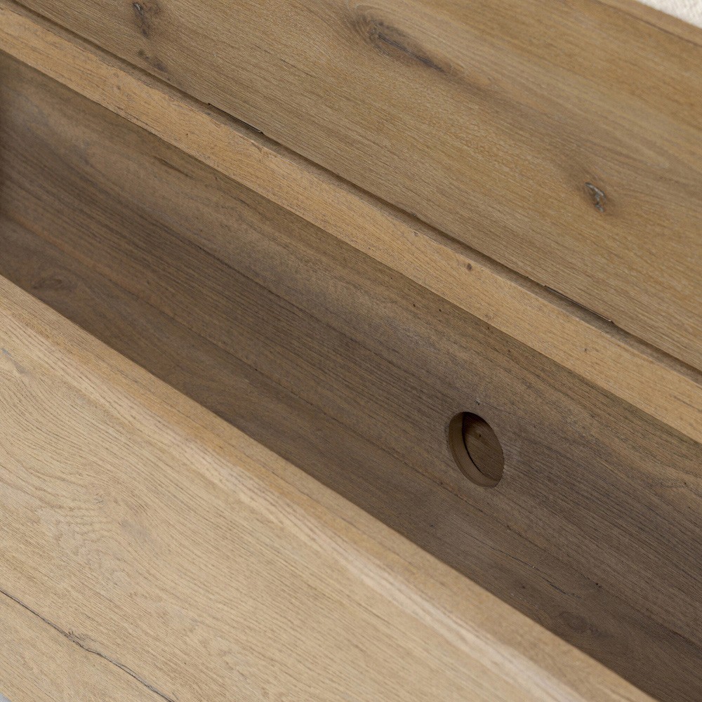 Balon Modern Classic Cream Boucle Performance Storage Bench|