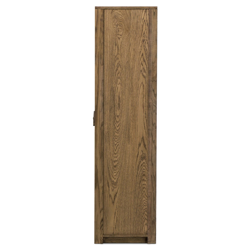 Bedford Rustic Lodge Natural Oak Cabinet|