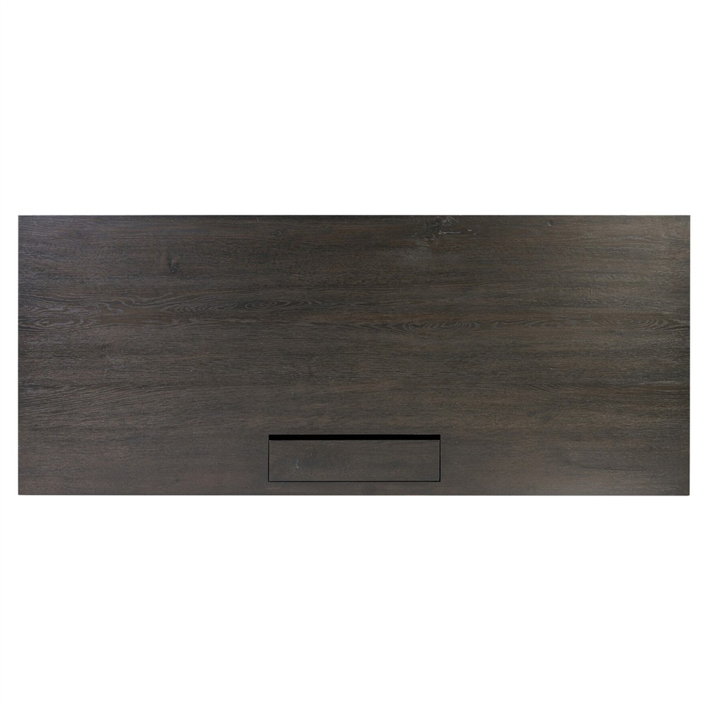 Lalaine Modern Classic Black Oak Desk|