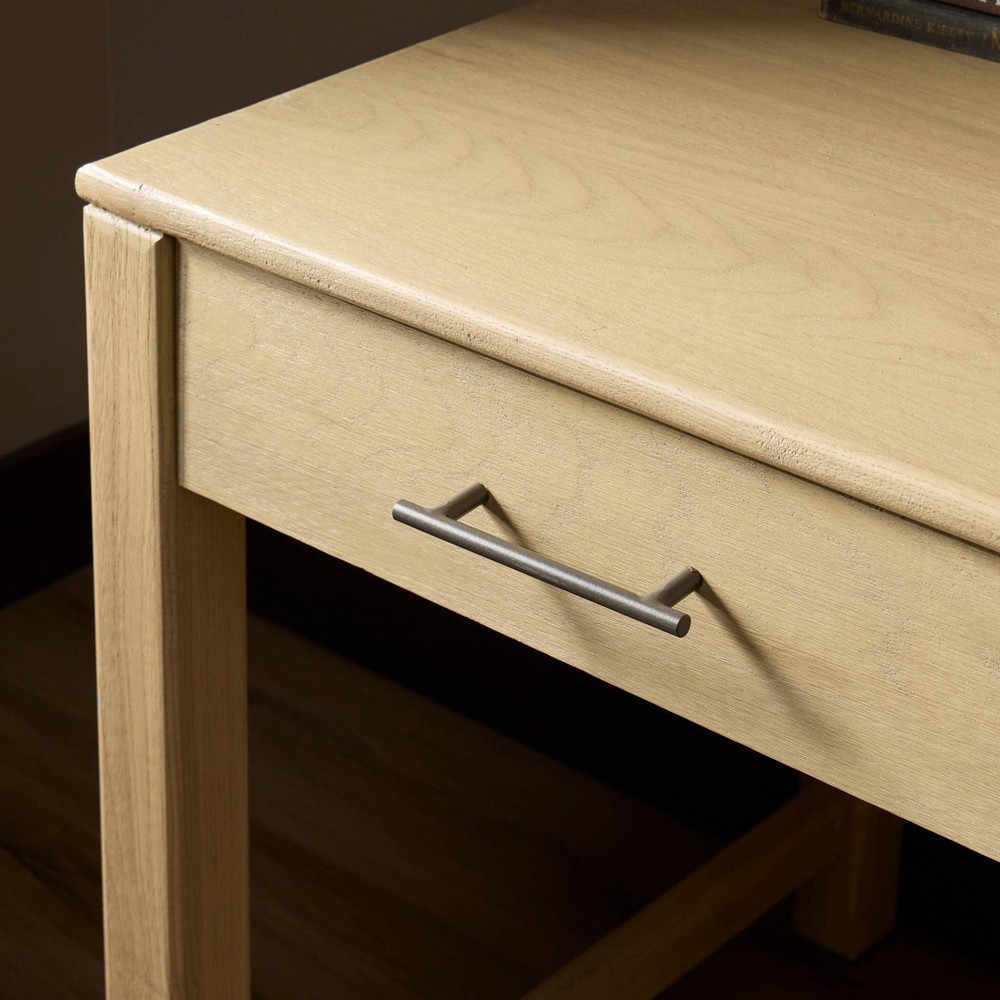 Blake Modern Classic Light Wash Wood Writing Desk|