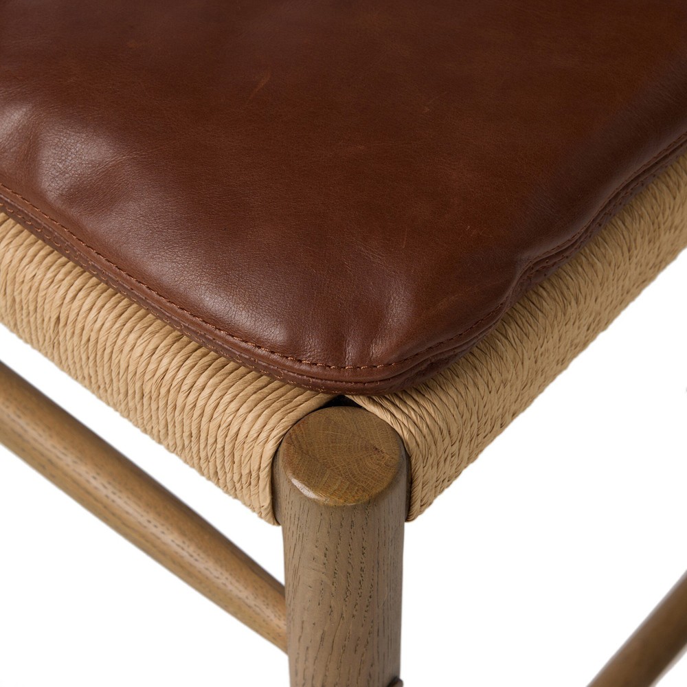 Brielle Dulane Mahogany Smoked Grey Oak Counter|