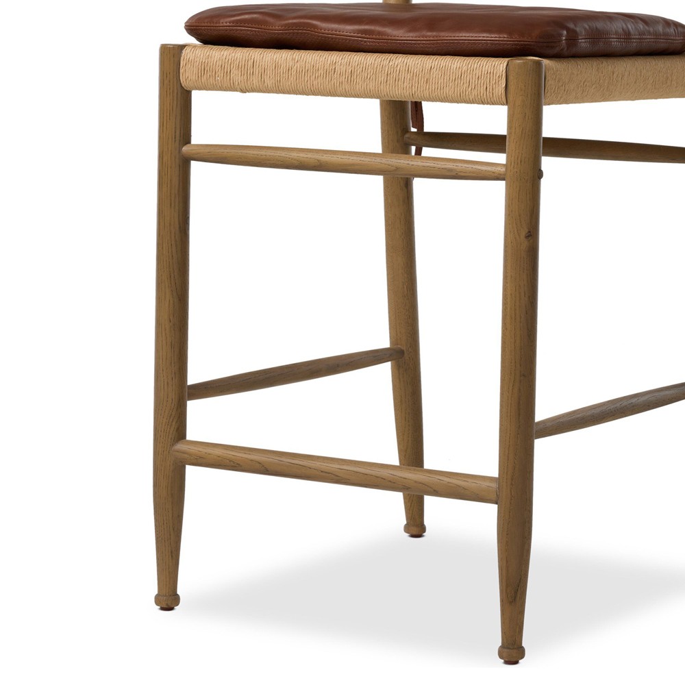 Brielle Dulane Mahogany Smoked Grey Oak Counter|