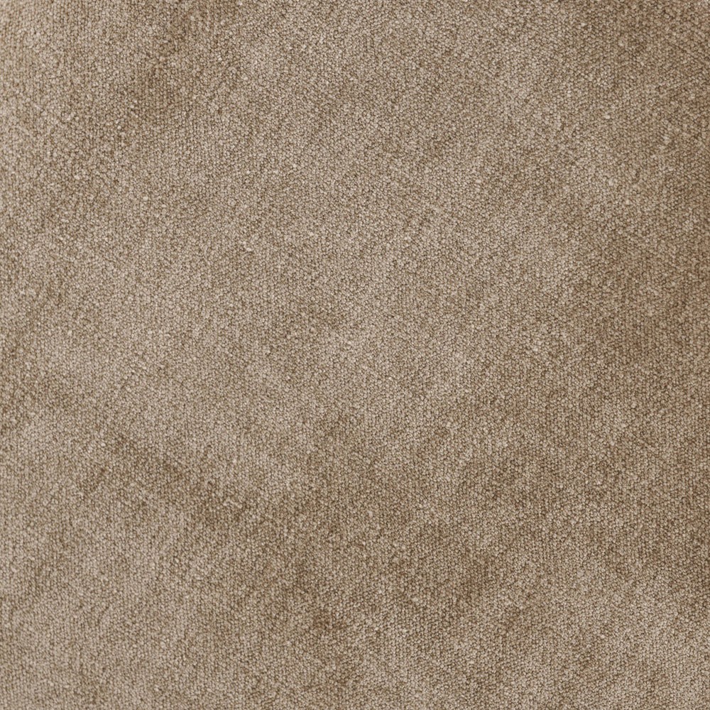 Deenie Modern Classic Brown Velvet Ottoman|