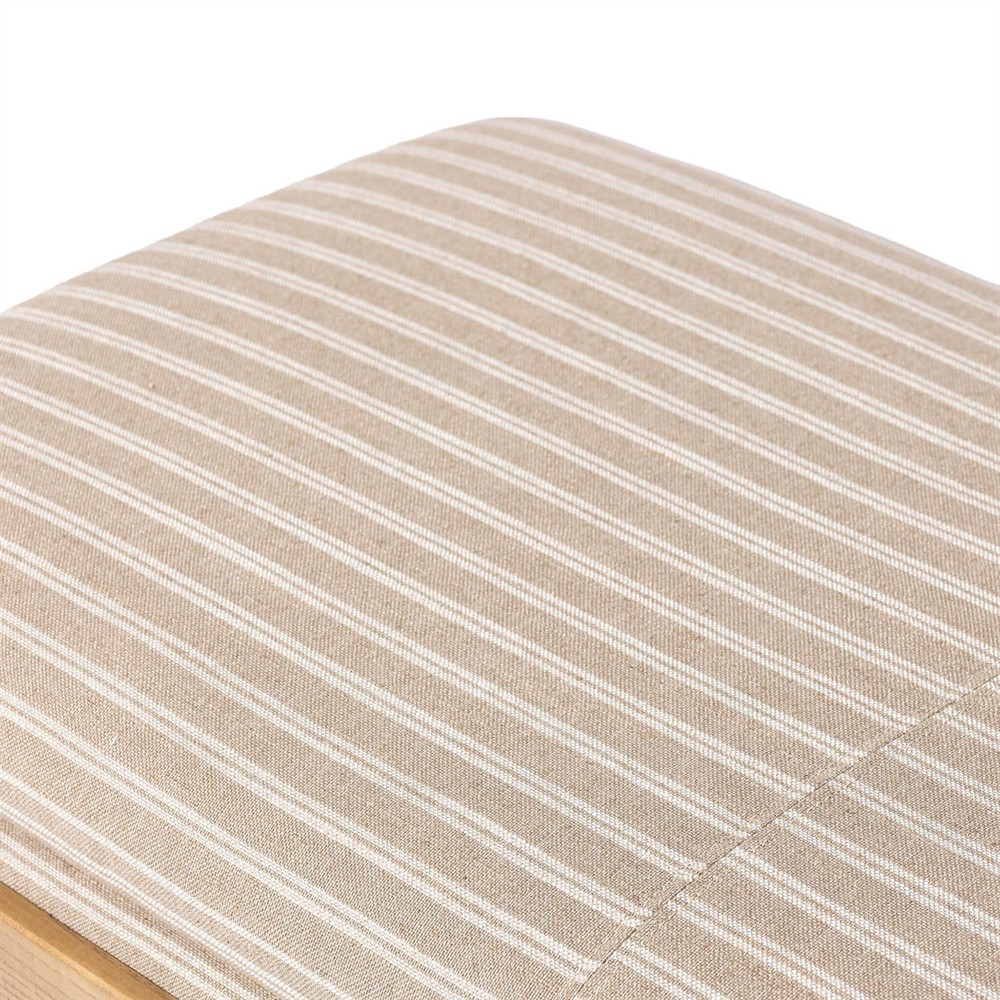 Eleanor Rodin Sand Stripe Accent Bench|