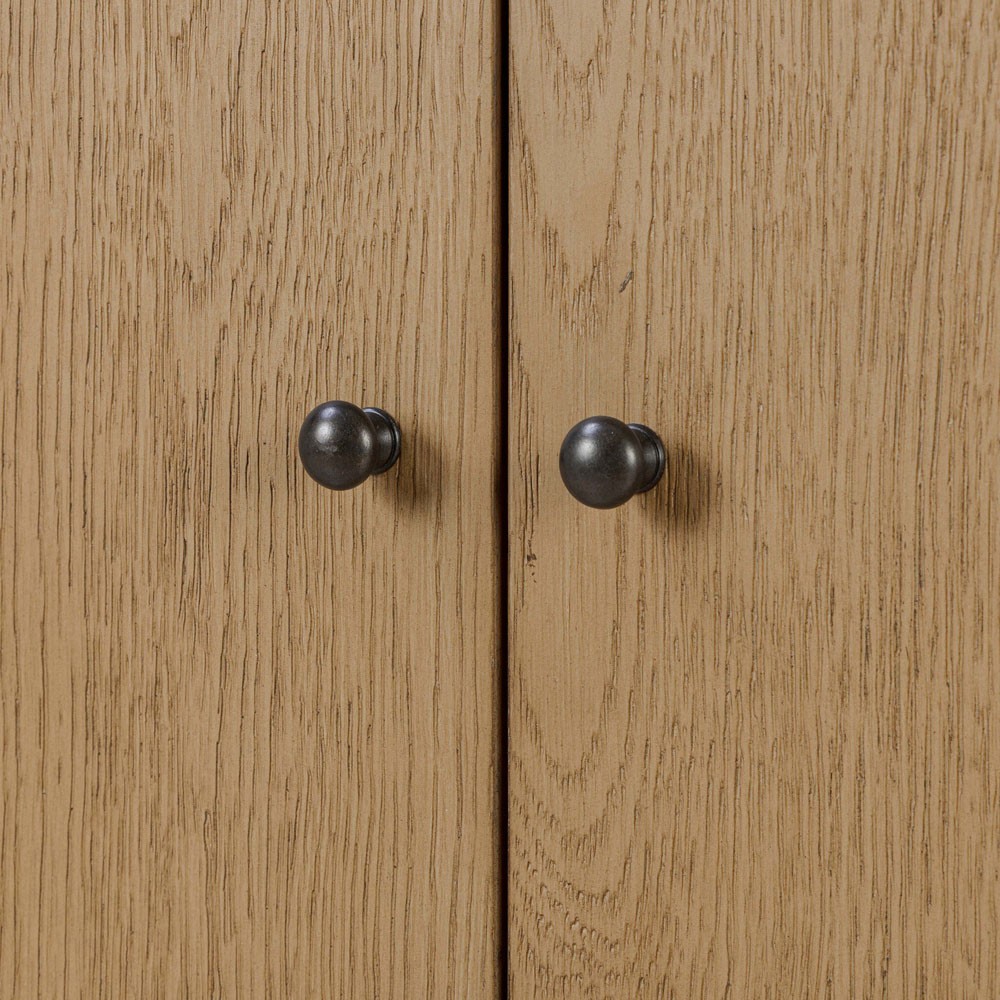 Fairview Coastal Beach Light Wash Oak Media Console - 92"|