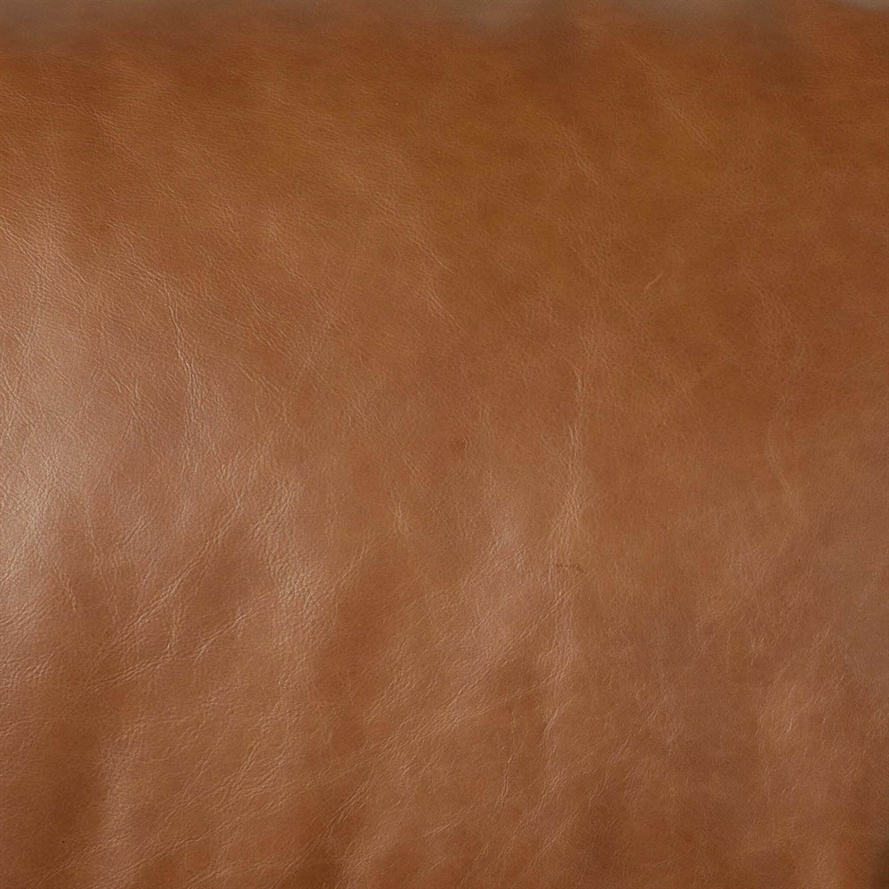 Kosa Modern Classic Brown Leather Reclining Sofa - 108"|