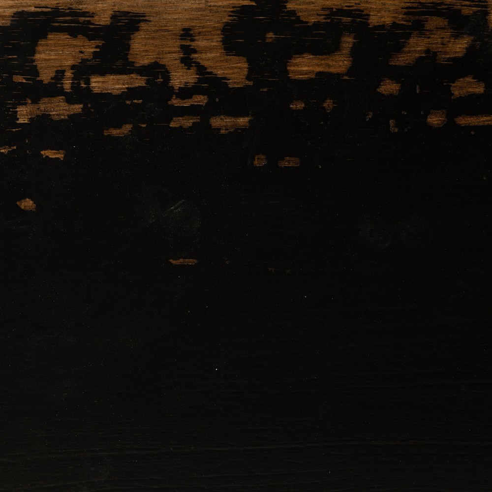 Marjorie French Country Distressed Black Pine Media Cabinet - 66"|