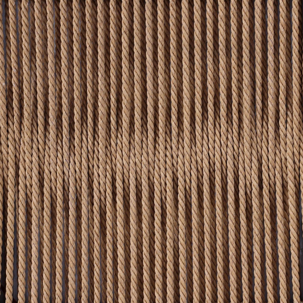 Mercer Coastal Beach Brown Woven Rope Outdoor Sofa - 96"|