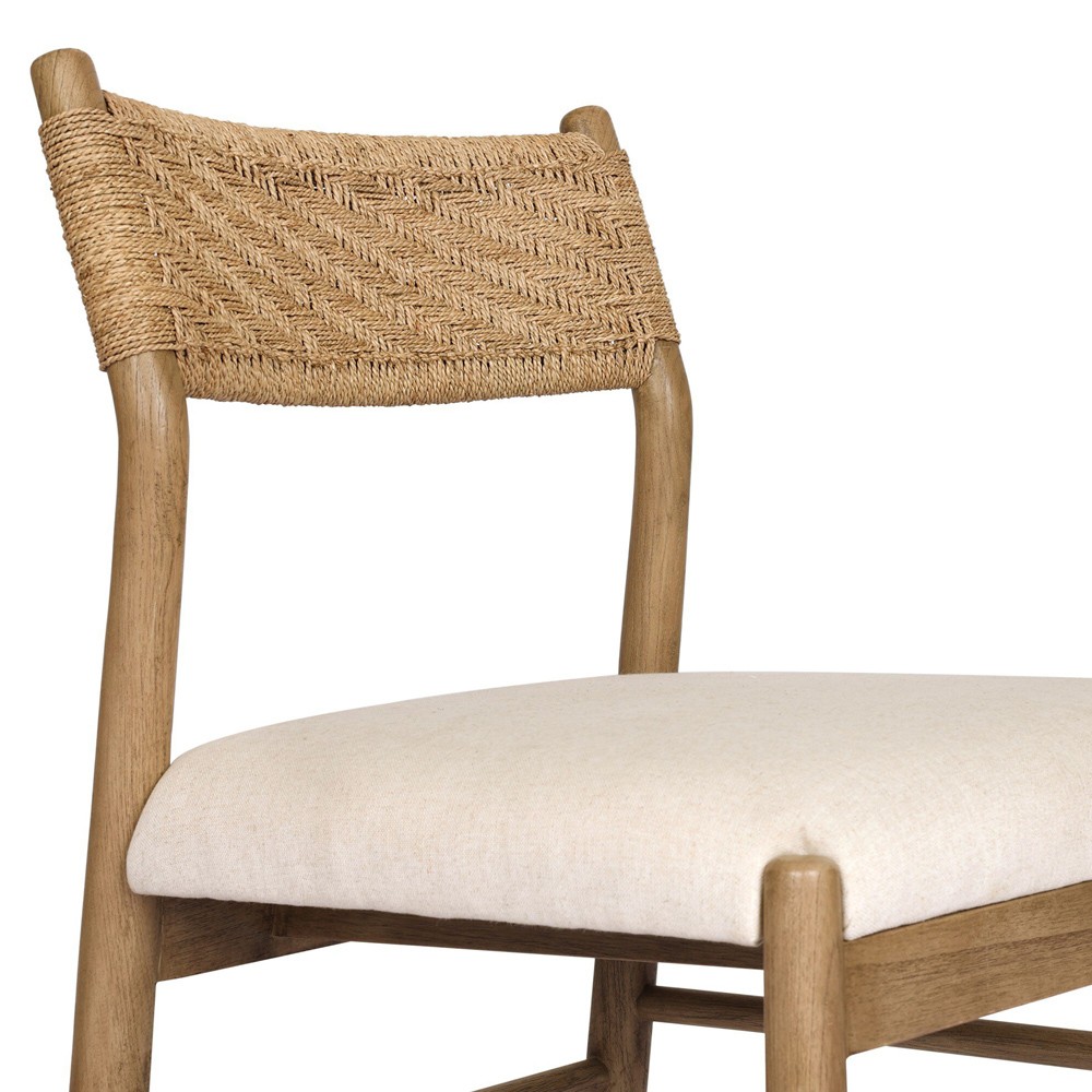 Raynor Coastal Beach Natural Wood Dining Chair|