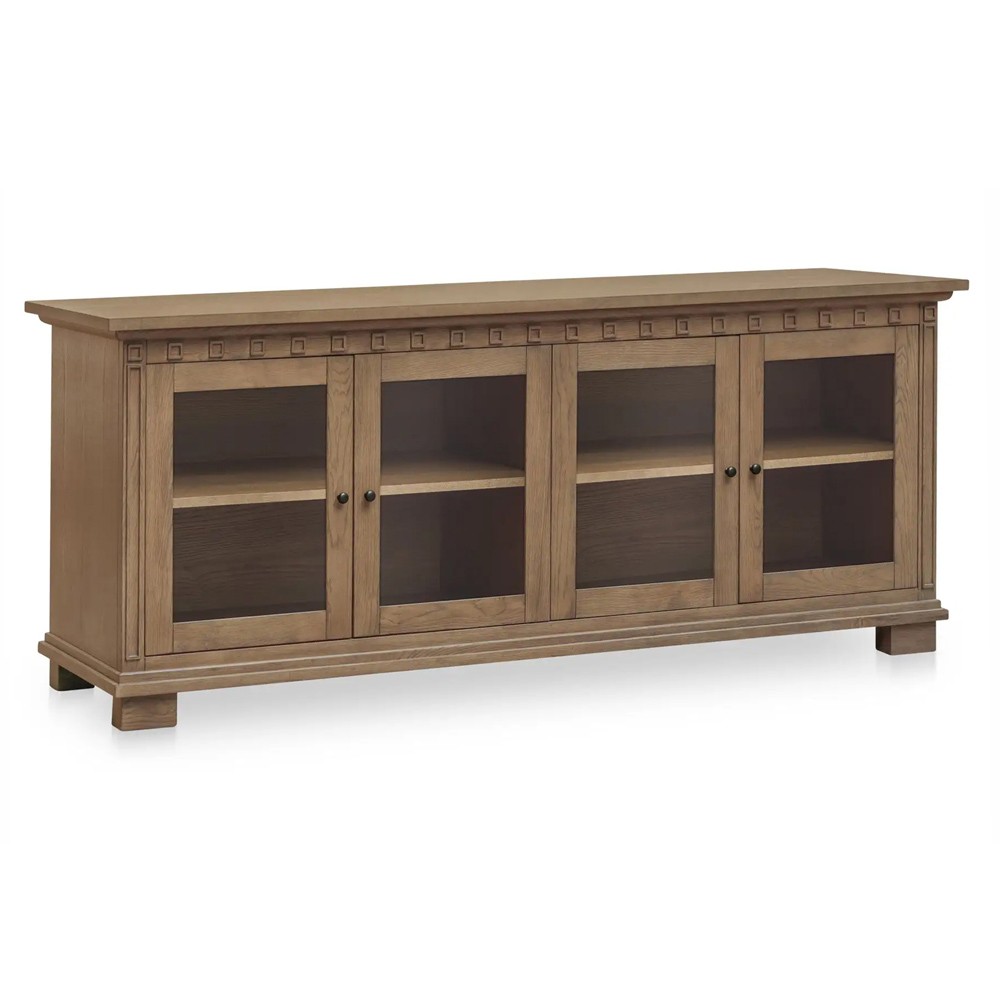 Lillia Updated Traditional Brown Wood Sideboard|