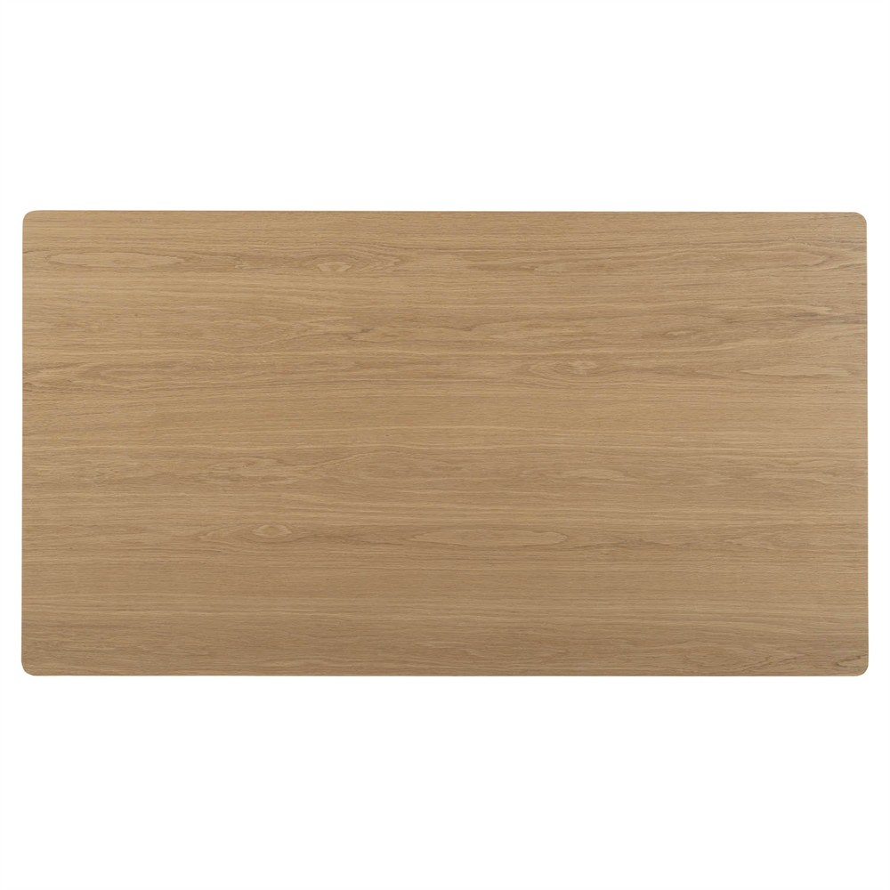 Maurice Coastal Beach Natural Oak Rectangular 2 Tier Coffee Table|