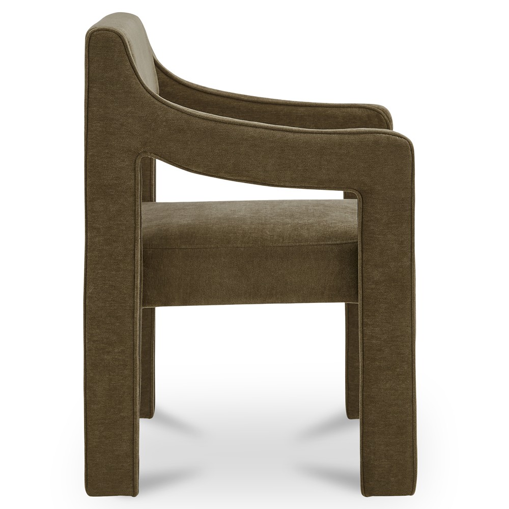 Makari Modern Classic Green Dining Chair|