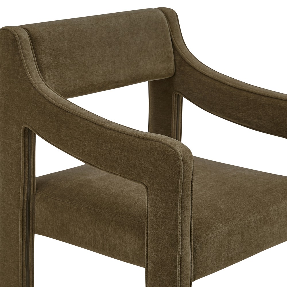 Makari Modern Classic Green Dining Chair|