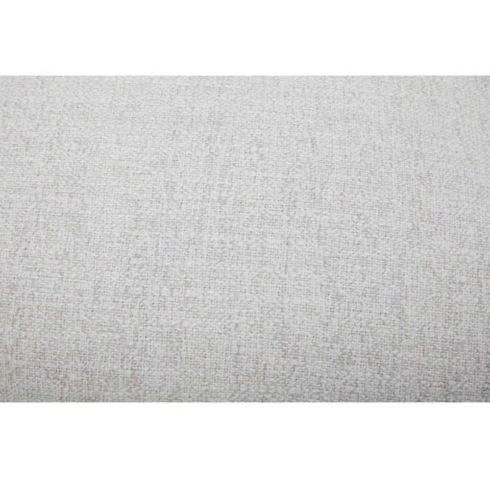 Maise Modern Classic White Caster Dining Chair|