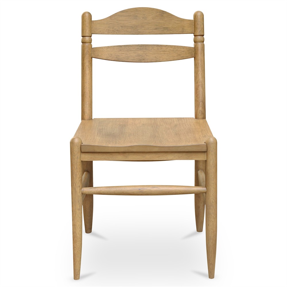 Talise Updated Traditional Brown Wood Dining Chair - Set of 2|