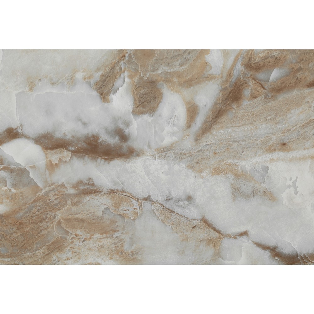 Zavier Modern Classic Brown Concrete Round Outdoor Side Table|