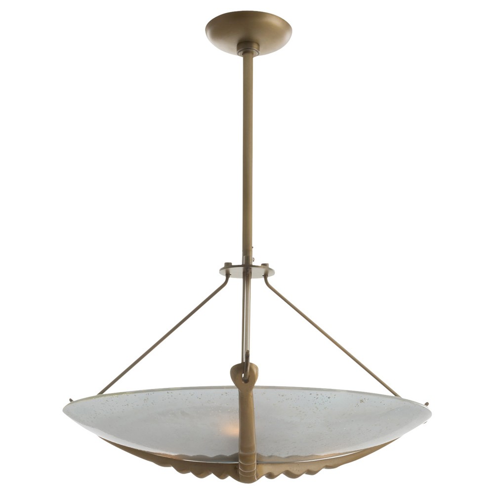 Karlsen Modern Frosted Glass Disc Semi Flush Mount|
