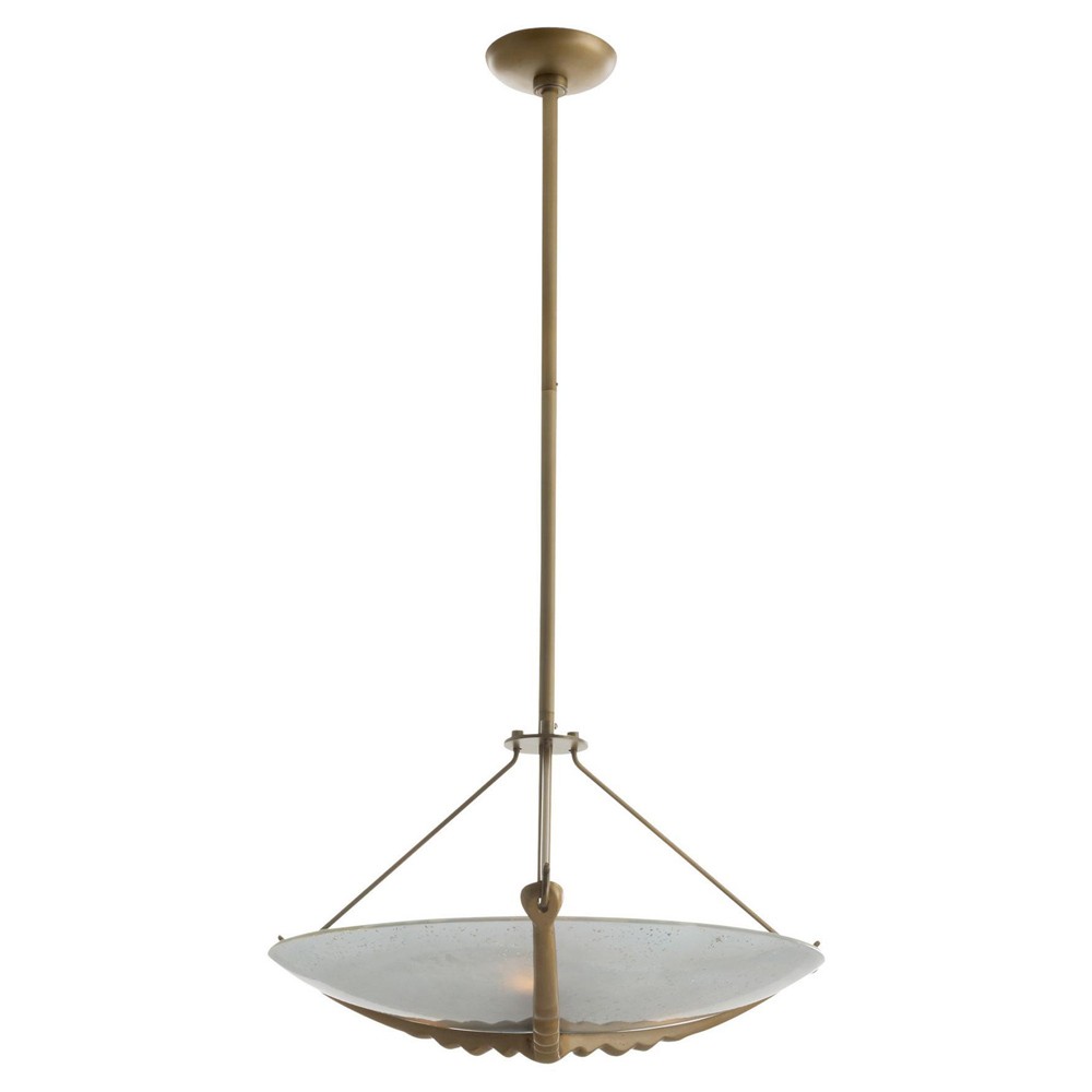 Karlsen Modern Frosted Glass Disc Semi Flush Mount|