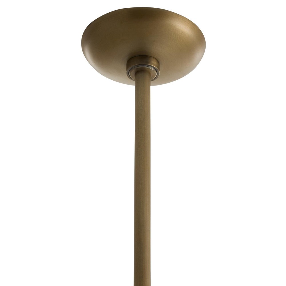 Karlsen Modern Frosted Glass Disc Semi Flush Mount|