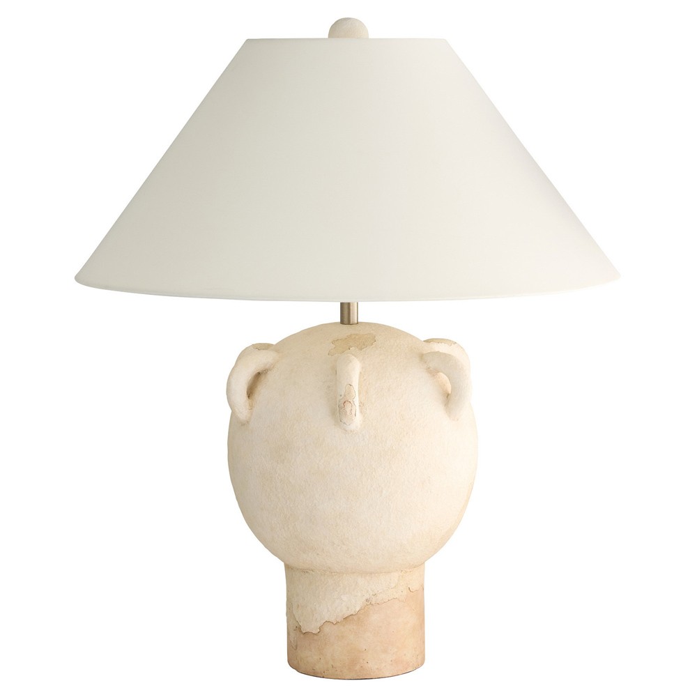 Neela Traditional Tuscan Wash Terracotta Urn Table Lamp|