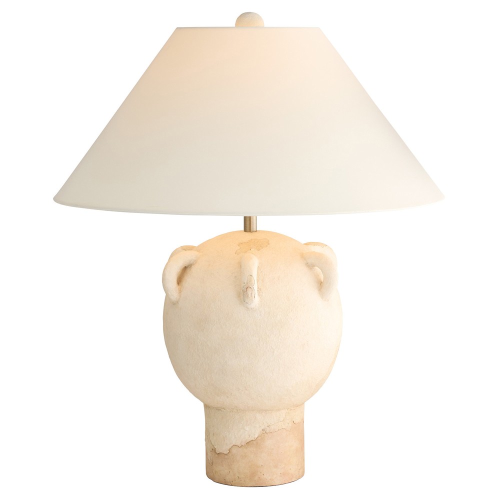 Neela Traditional Tuscan Wash Terracotta Urn Table Lamp|
