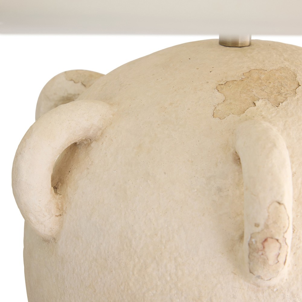 Neela Traditional Tuscan Wash Terracotta Urn Table Lamp|