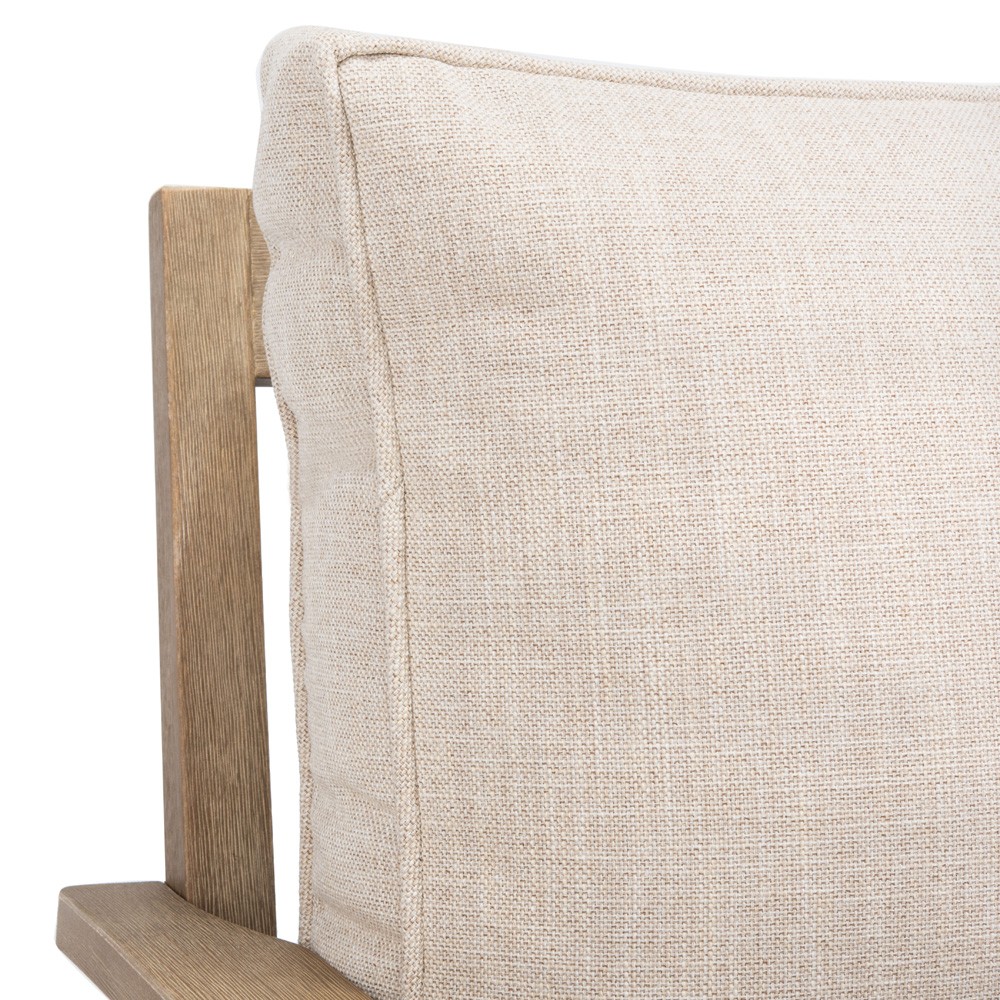 Camila Coastal Beach Beige Outdoor Sofa - 82"|