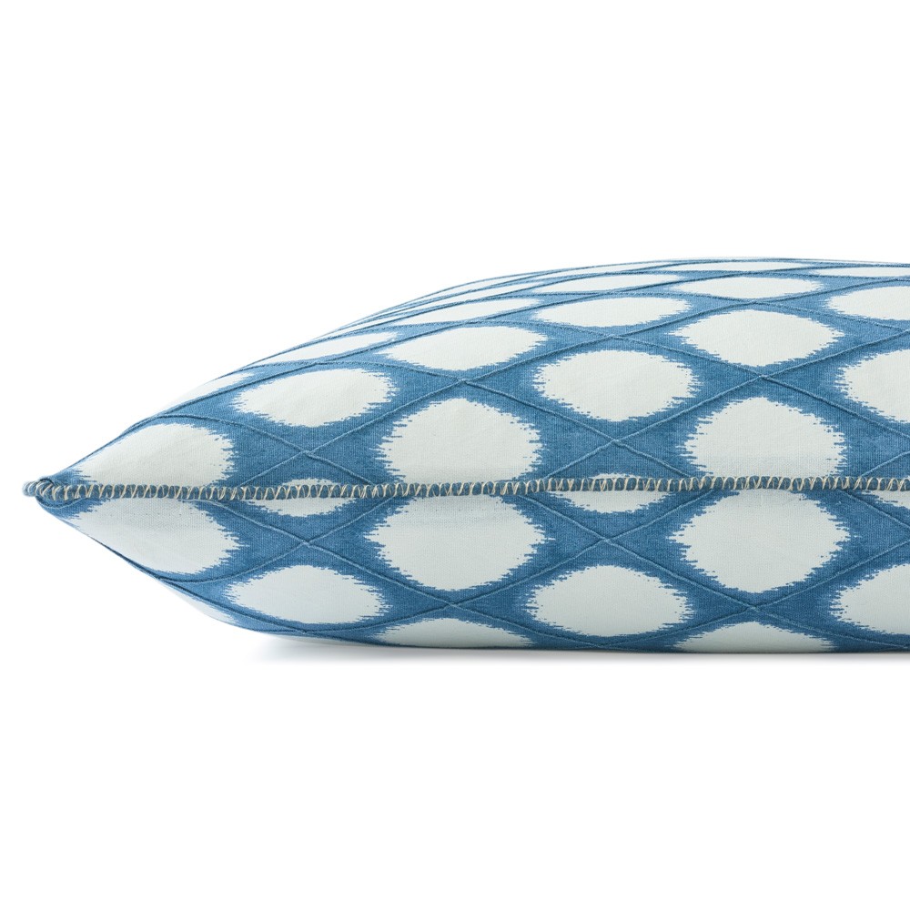 Felix Azure Blue Throw Pillow - 22x22|