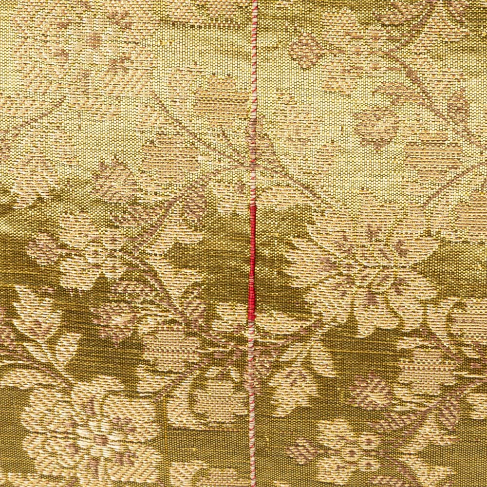 Gilla Updated Traditional Green Floral Fringe Lumbar Pillow - 10x16|