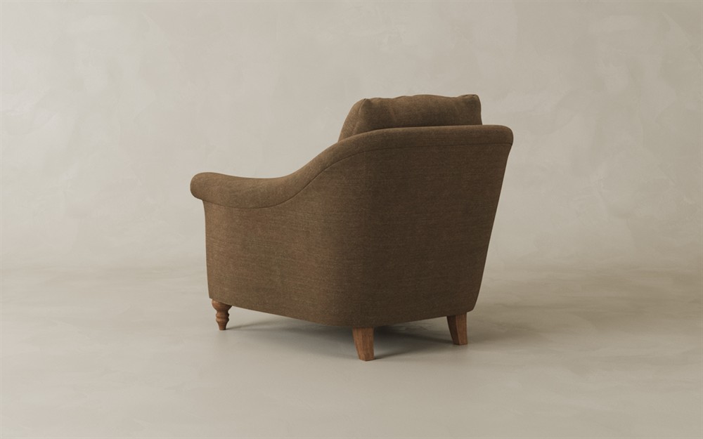 Amelie Sable Leather Chair|