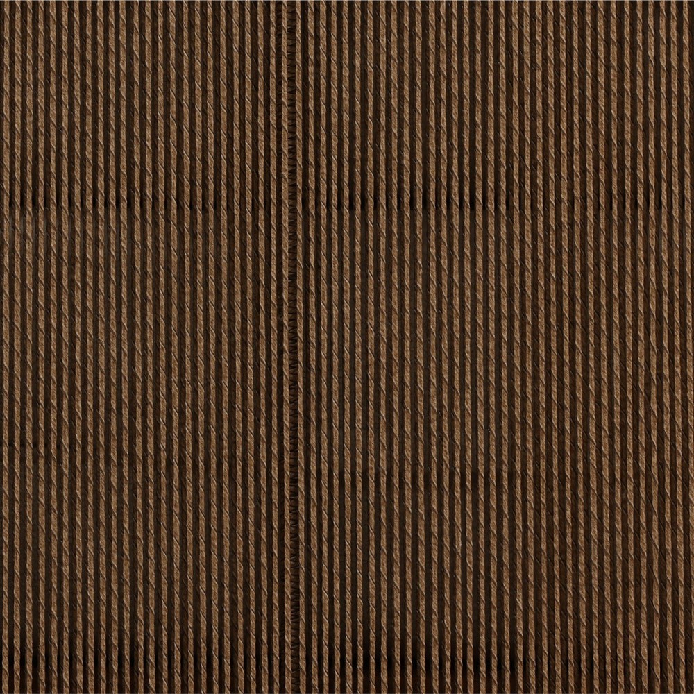 Gaelle Coastal Beach Sand Woven Natural Teak Outdoor Sofa - 87"|