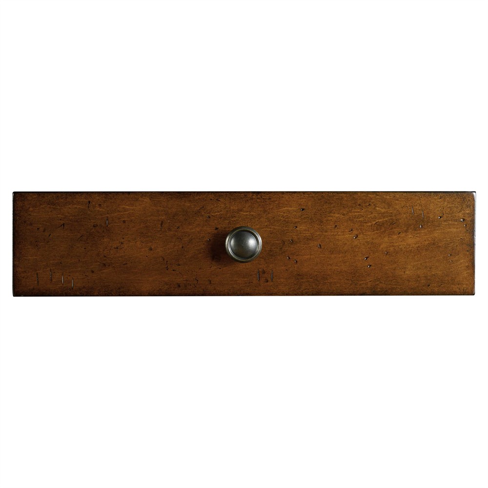 Talia Updated Traditional Dark Brown Alder Wood Bookcase|