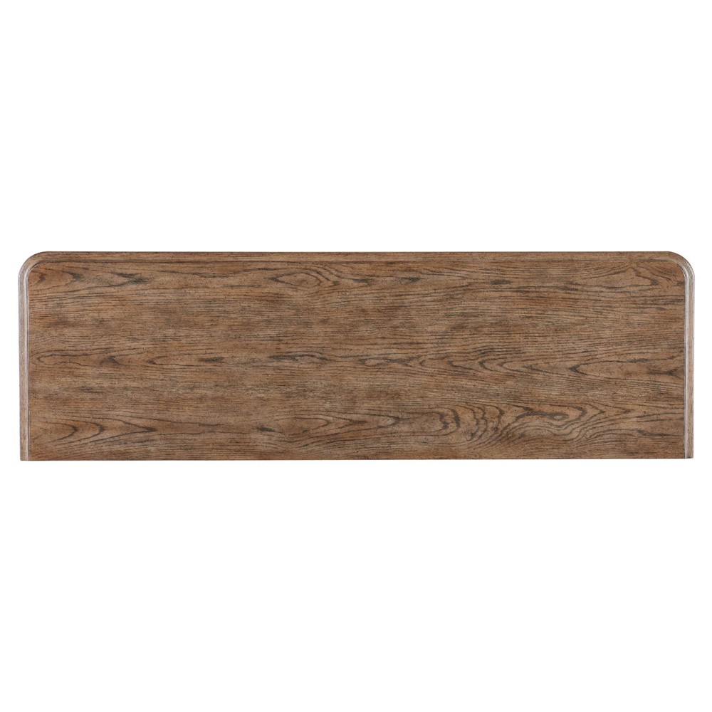 Asher French Country Black Oak Dresser|