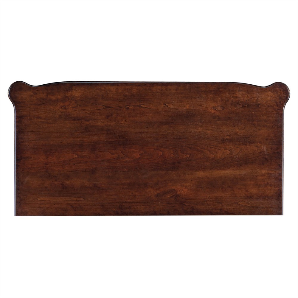 Stella Updated Traditional Dark Brown Cherry Wood Tall Chest Dresser|