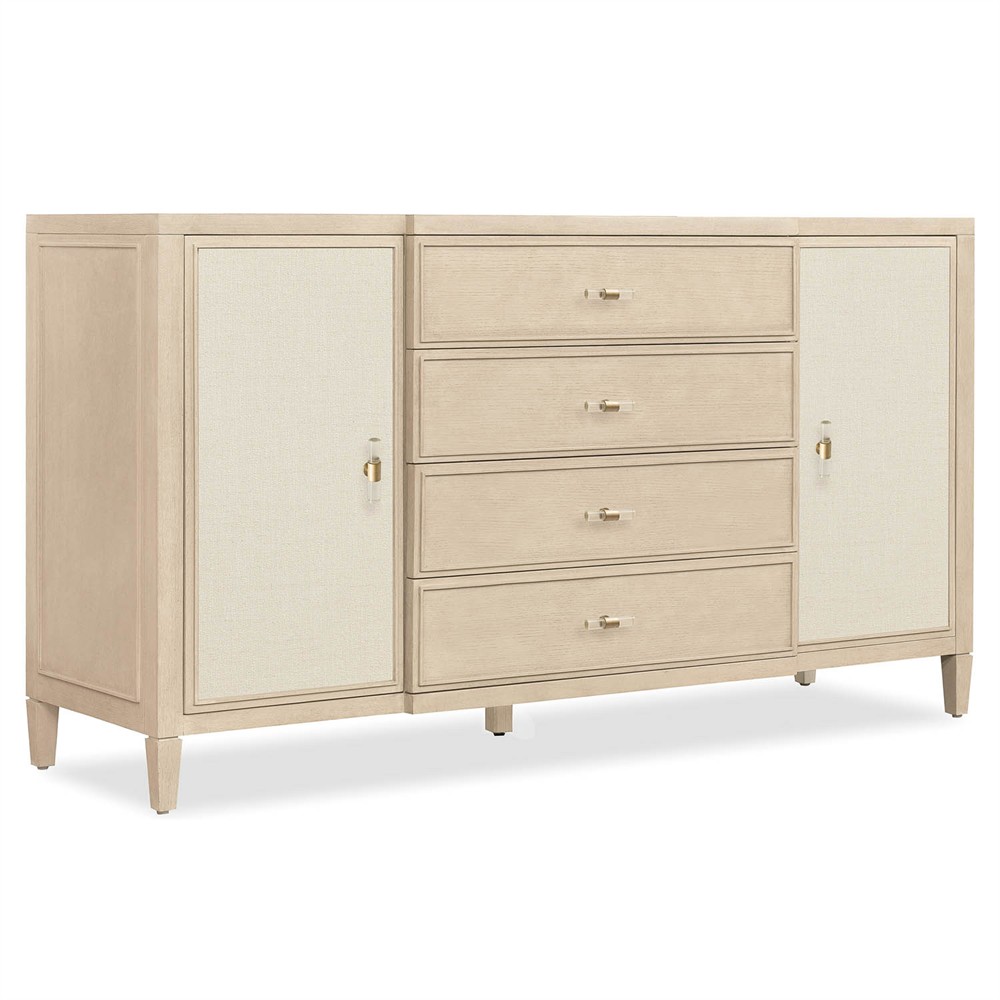 Marivelle Modern Classic Light Brown Oak Dresser|