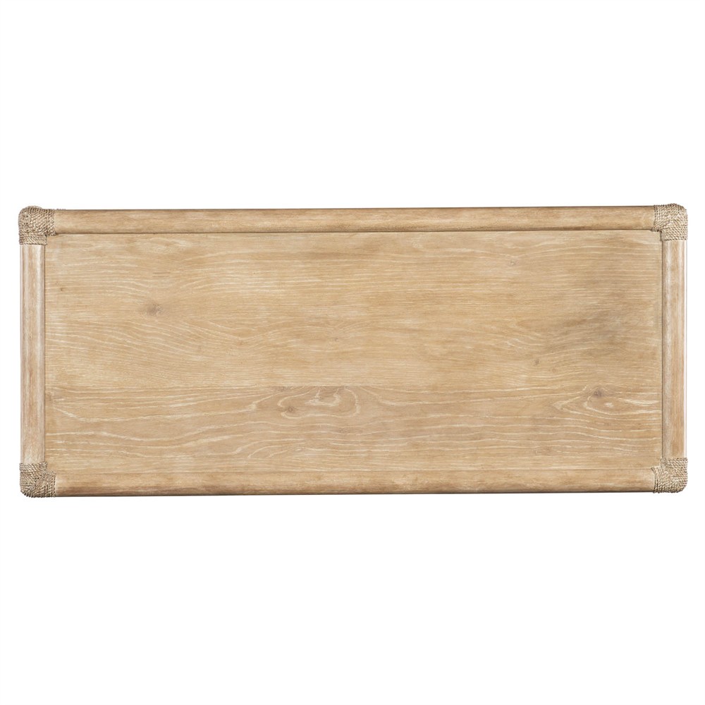 Nigel Coastal Beach Light Oak Tall Chest Dresser|