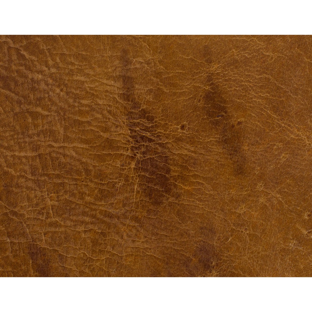 Conley Rustic Lodge Brown Leather Nailhead Trim Swivel Club Chair|