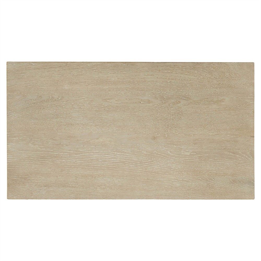 Milly Modern Classic Beige Oak Wood Nightstand|