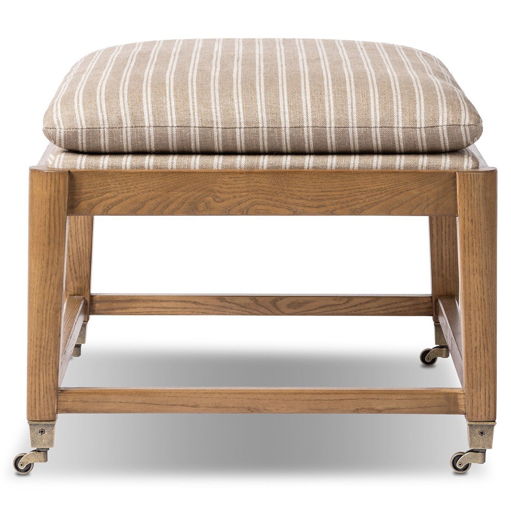 Eleanor Rodin Sand Stripe Accent Stool|