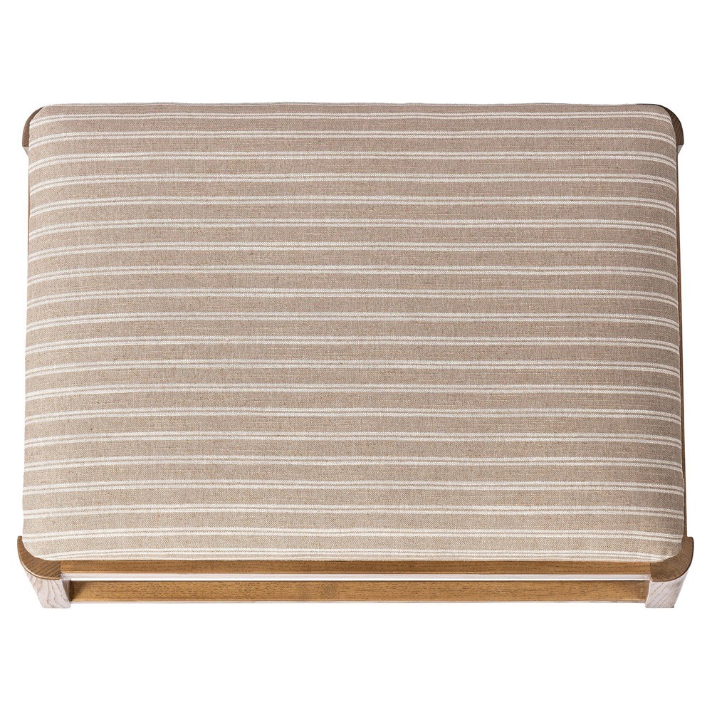 Eleanor Rodin Sand Stripe Accent Stool|