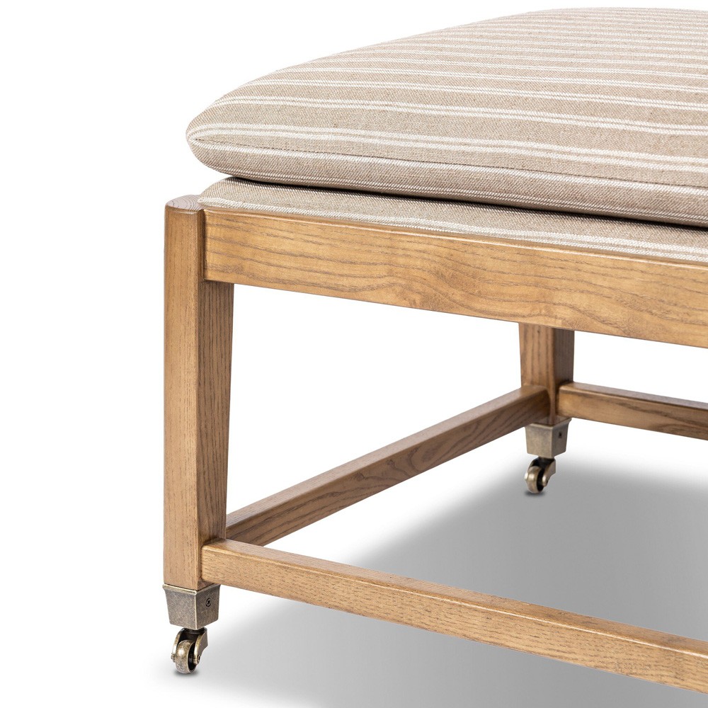 Eleanor Rodin Sand Stripe Accent Stool|