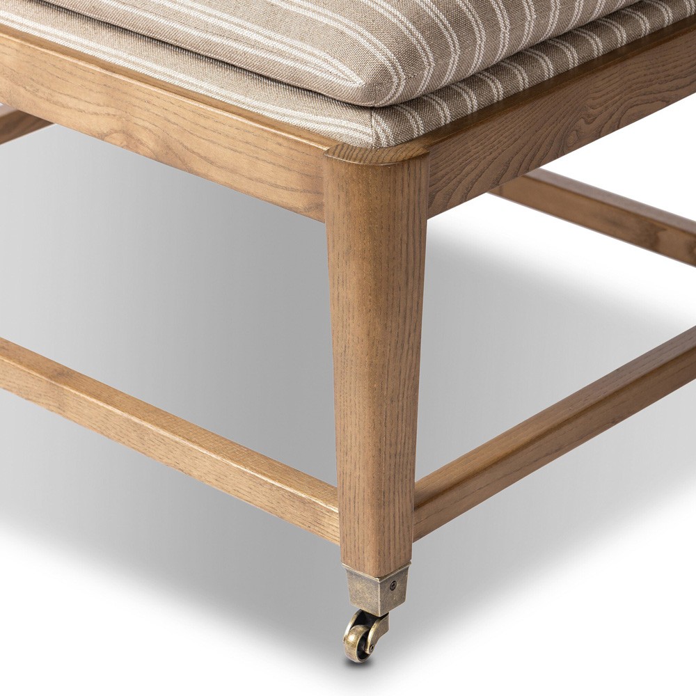 Eleanor Rodin Sand Stripe Accent Stool|