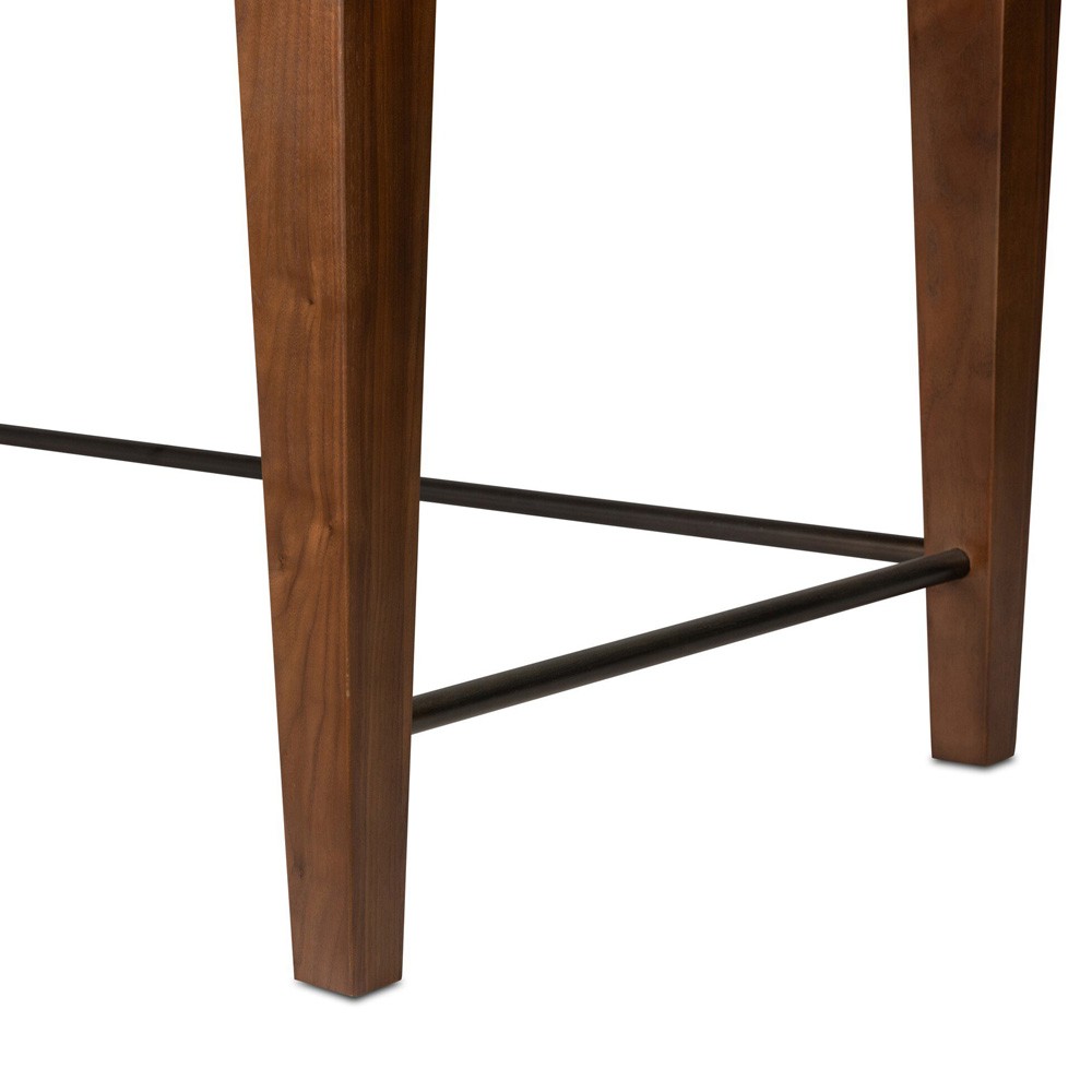 Galvin Brown Walnut Burl Desk|