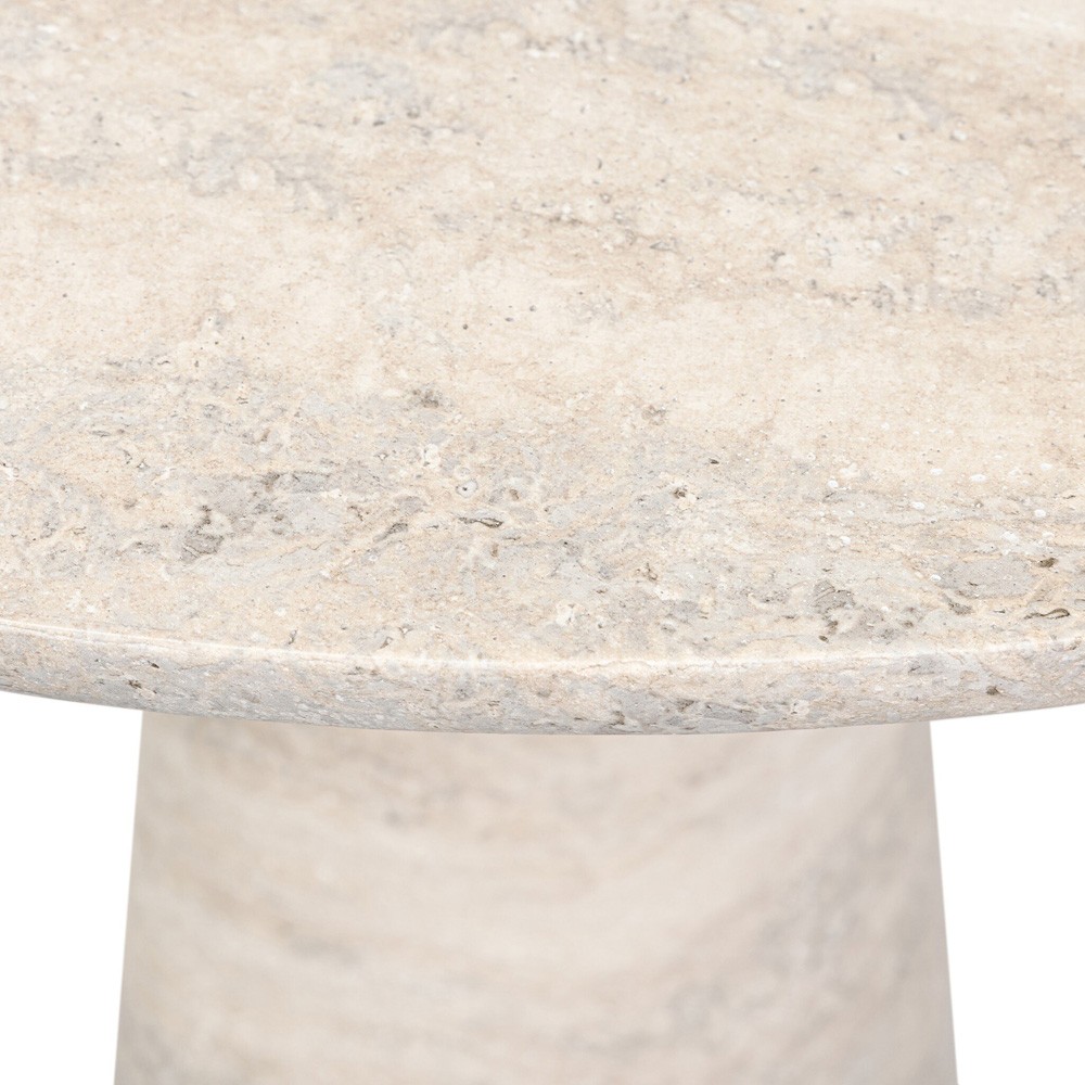 Marsh Textured Sandy Grey Outdoor Counter Table - 34"|